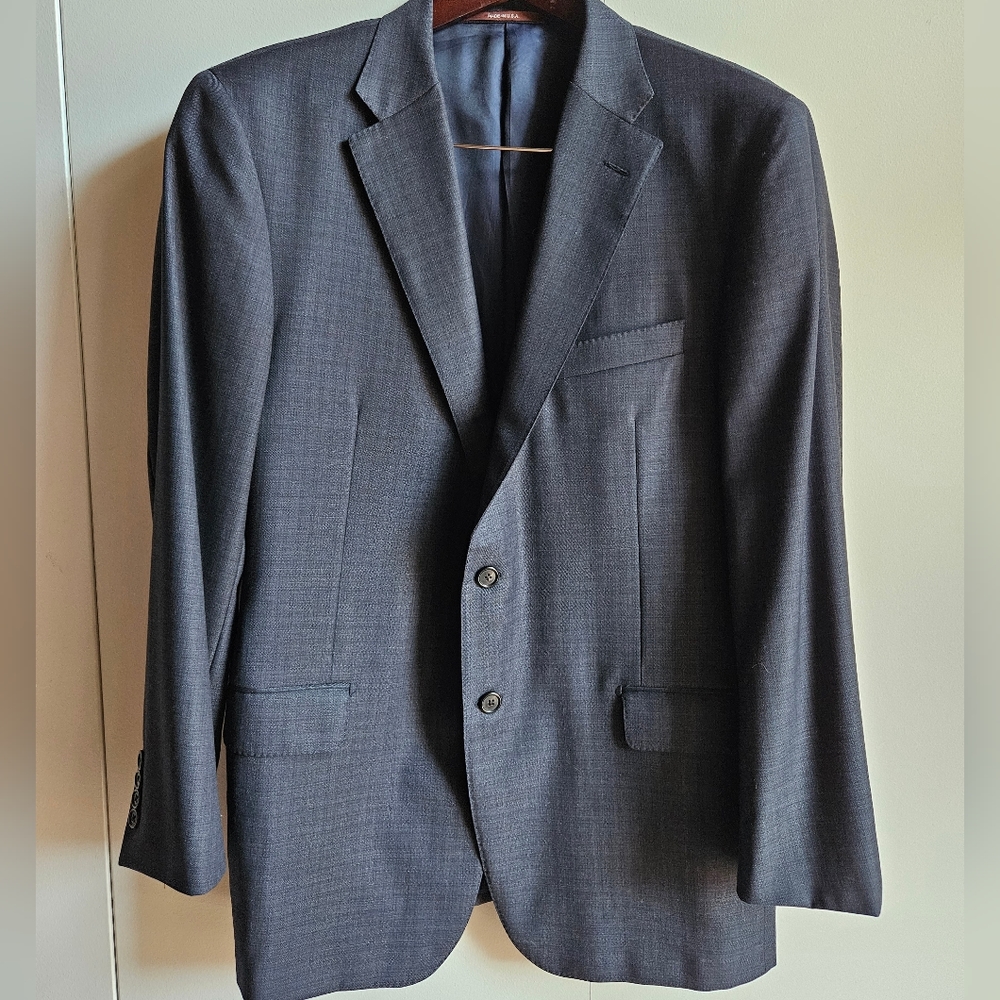 Hickey Freeman Luxury 100% Wool Suit Jacket